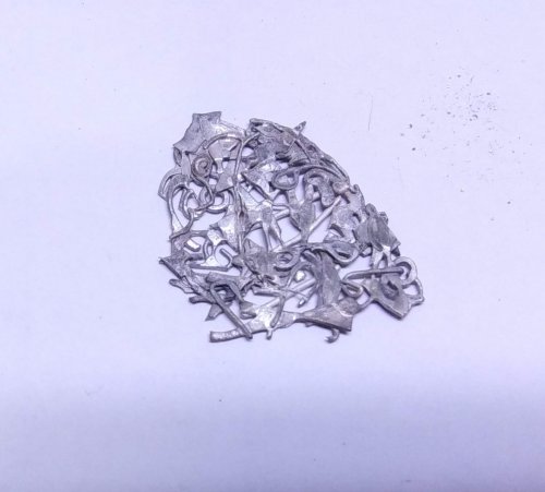 Judy Larson's Make a Lacy Argentium Scrap Metal Sheet - , General Education, Butane Torch, Soldering, Solder, Fuse the pieces together.